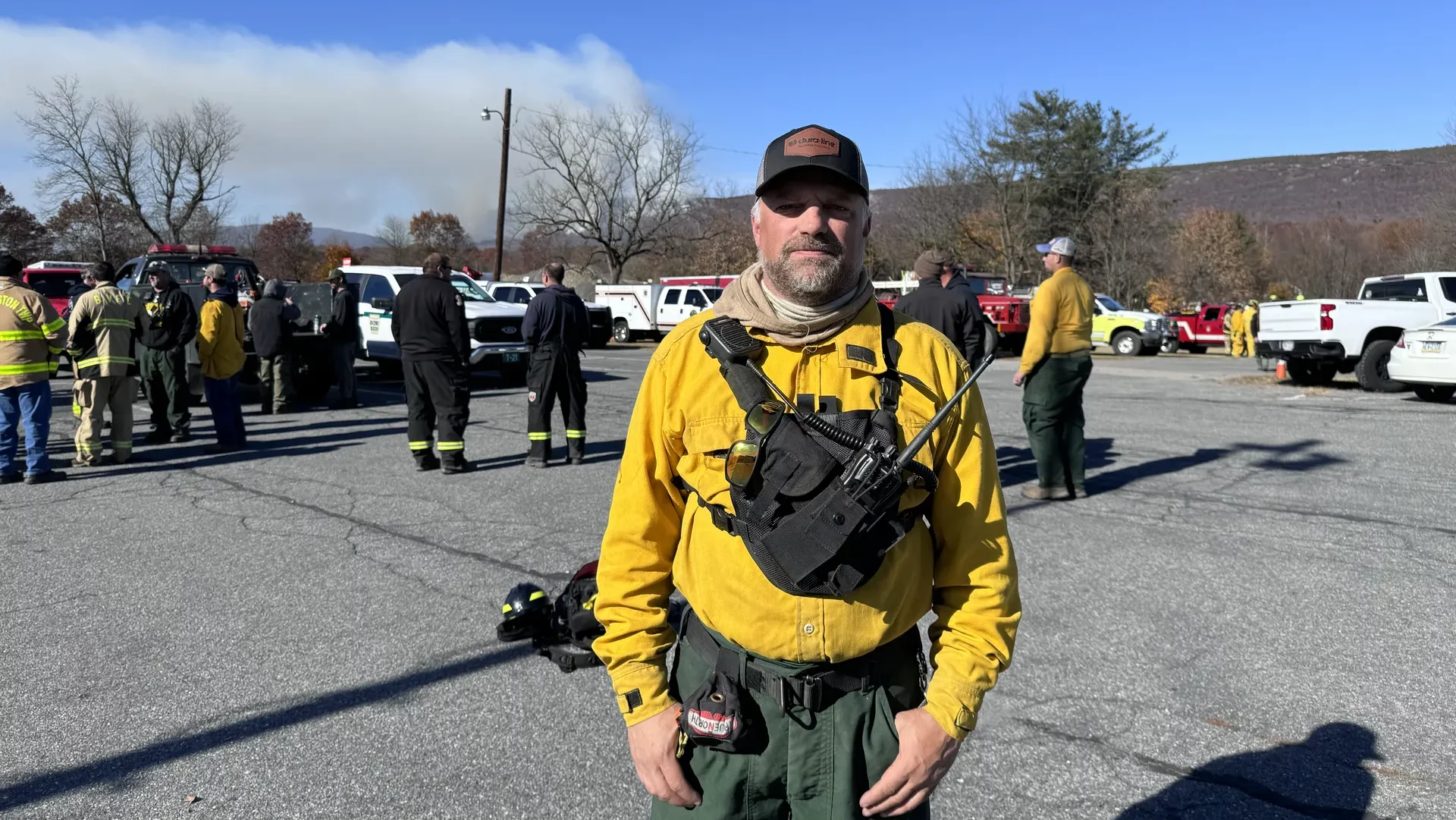 brian krische volunteer assitant fire chief lehigh township fire department blue mountain 11/3/24
