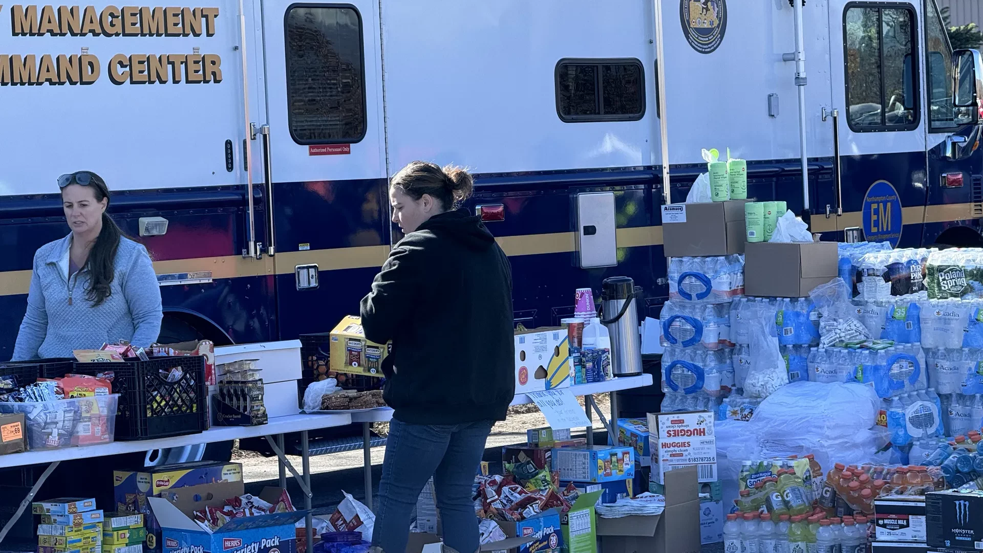 fire command post supplies dropoff 1069 municipal rd walnutport pennsylvania 11/3/24
