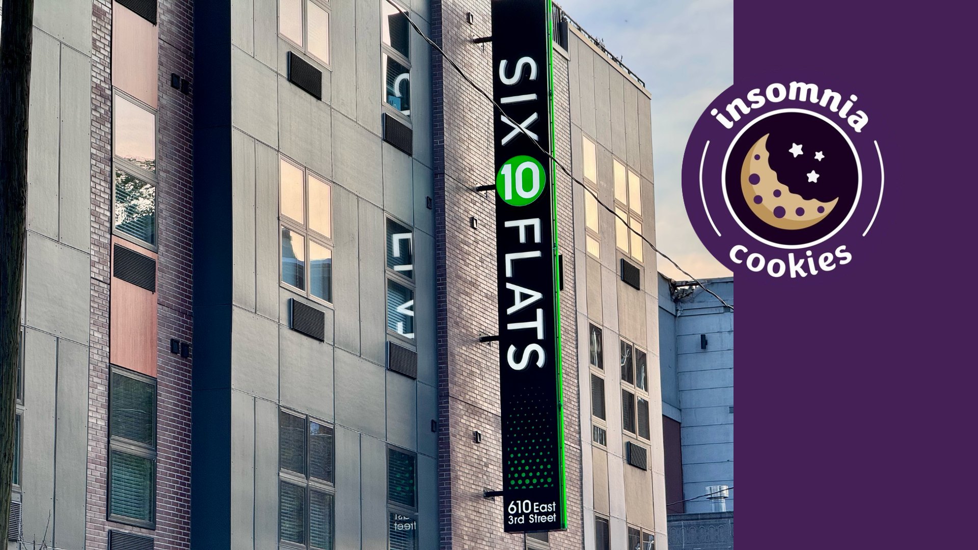 insomnia cookies coming to six10 flats in bethlehem pa 610 flats