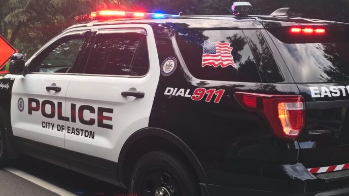 city of easton pa police cruiser