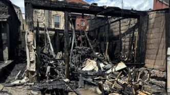 slatington pa garage fire july 7 2025 palmerton fd