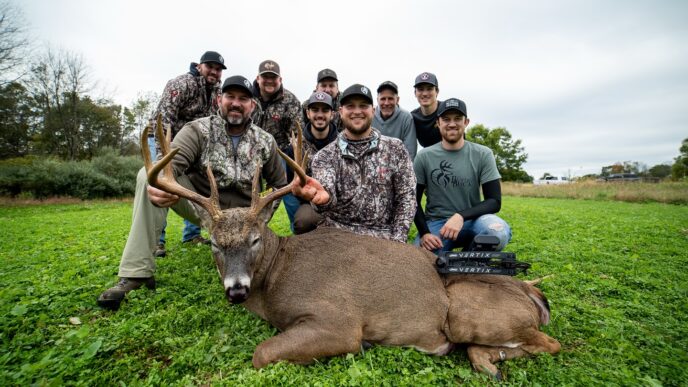 the bearded buck hunting deer pennsylvania