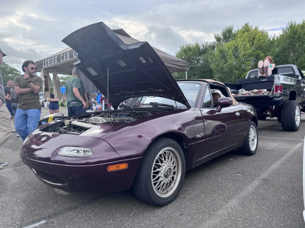 lehigh car club miata steelstacks bethlehem pa