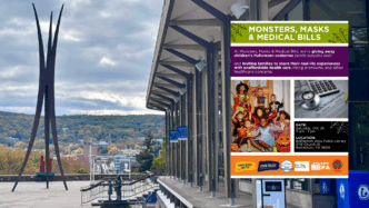 monsters masks and medical bills event bethlehem library halloween