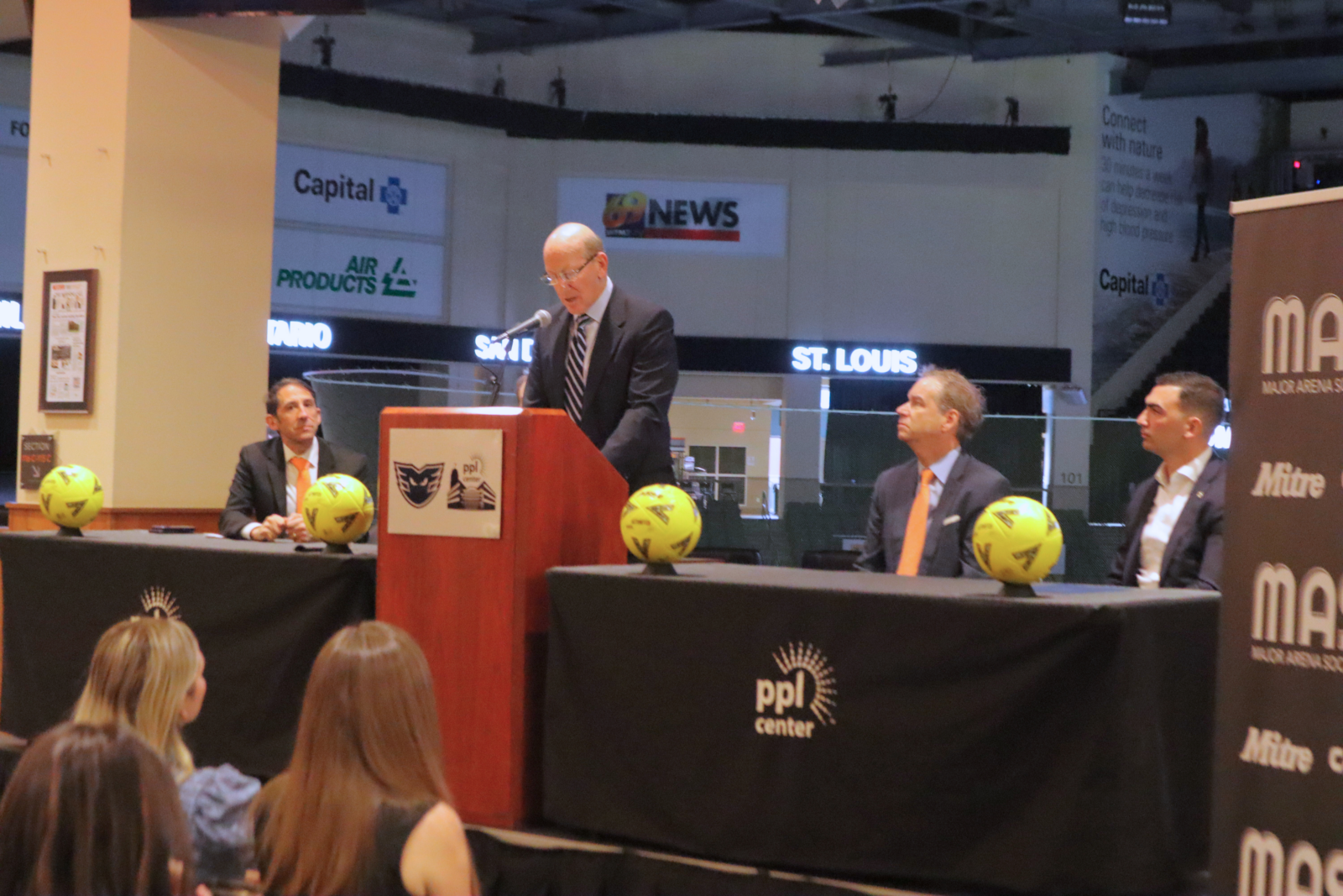 ppl masl pro soccer league announcement allentown pa brooks brothers